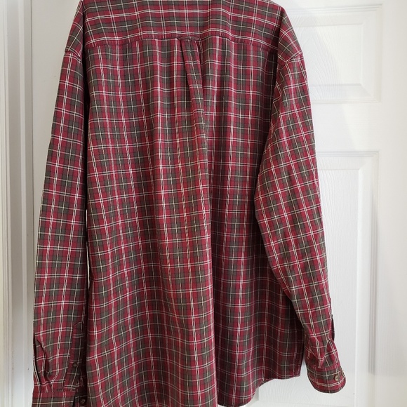 Eddie Bauer Since 1920 T XXL Red Plaid - Picture 2 of 5